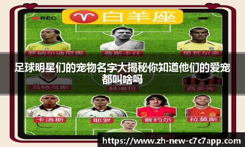 足球明星们的宠物名字大揭秘你知道他们的爱宠都叫啥吗